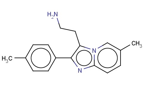 2-(6-METHYL-2-P-TOLYL-IMIDAZO[1,2-A]PYRIDIN-3-YL)-ETHYLAMINE